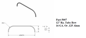 12" Ra Flat Tube Bow