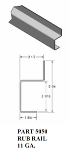 2 1/2" Rub Rail