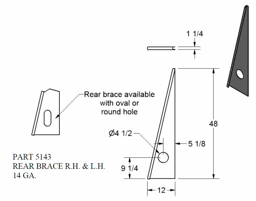Rear Brace