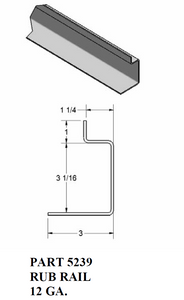 3" Rub Rail