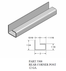 Rear Corner Post