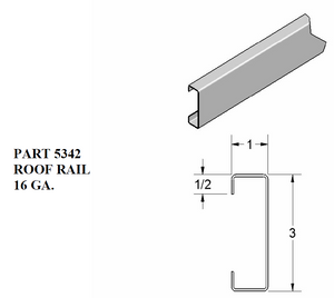 3" Roof Rail